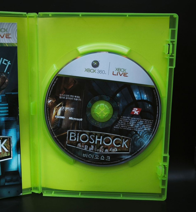 엑스박스360, XBOX360 명작 정발 한글 바이오쇼크 1 이미지