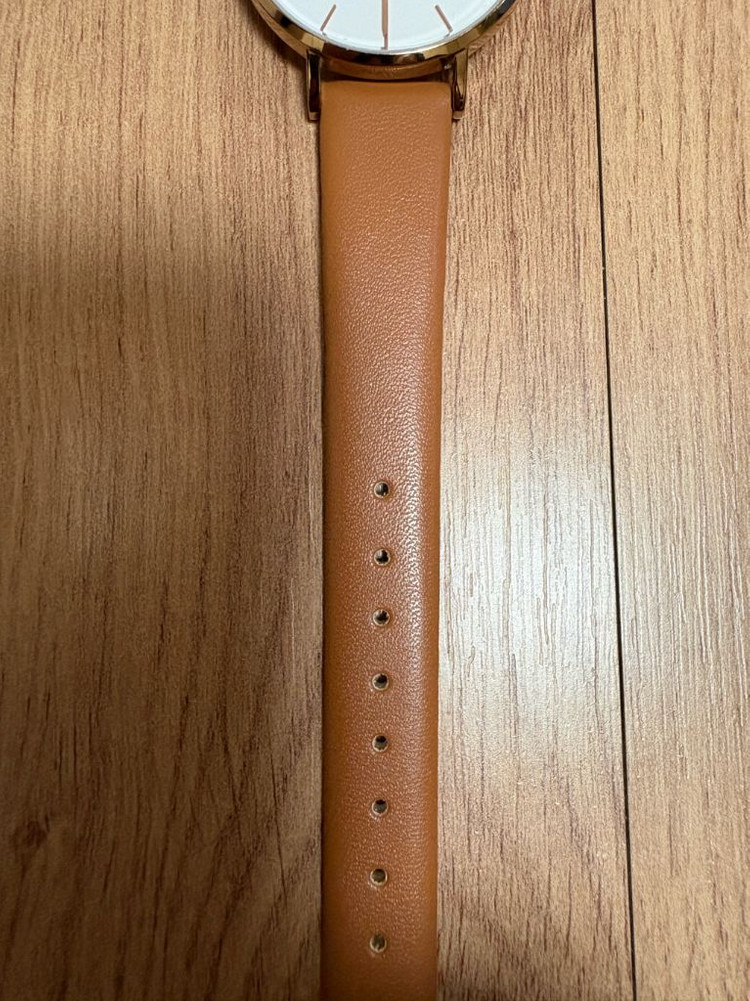 다니엘 웰링턴 Classic Petite 여성 시계 -새 라이트 브라운 스트랩 이미지