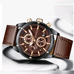 제이파이브 남성 가죽 손목시계 판매 이미지