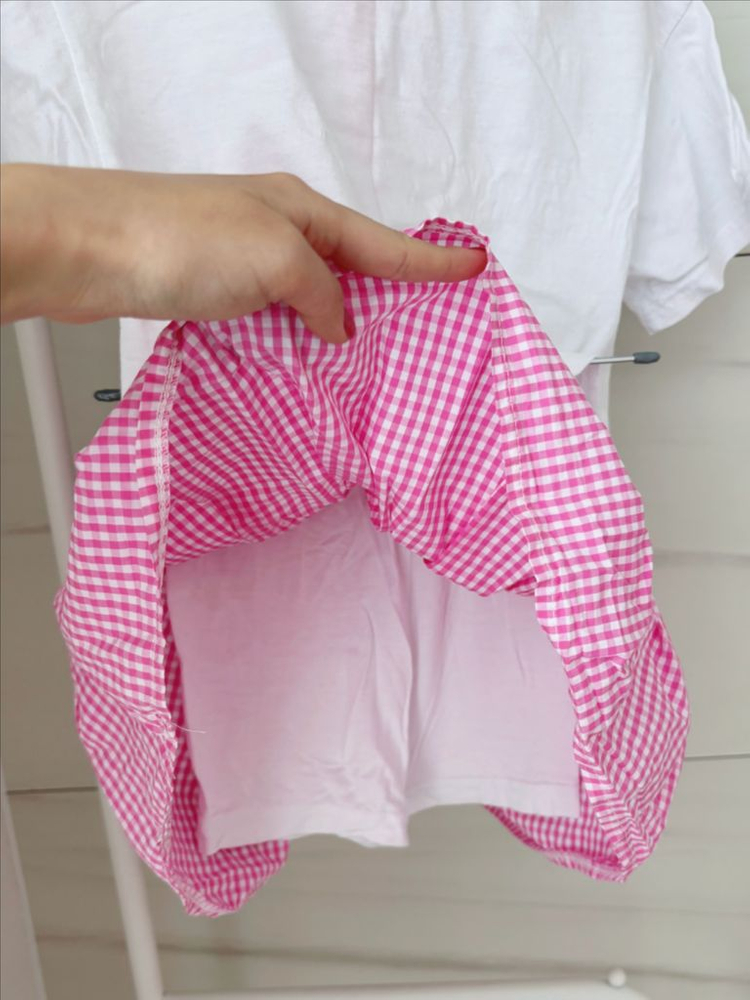 마틸다앤리 리본체크치마 세트 11호 이미지