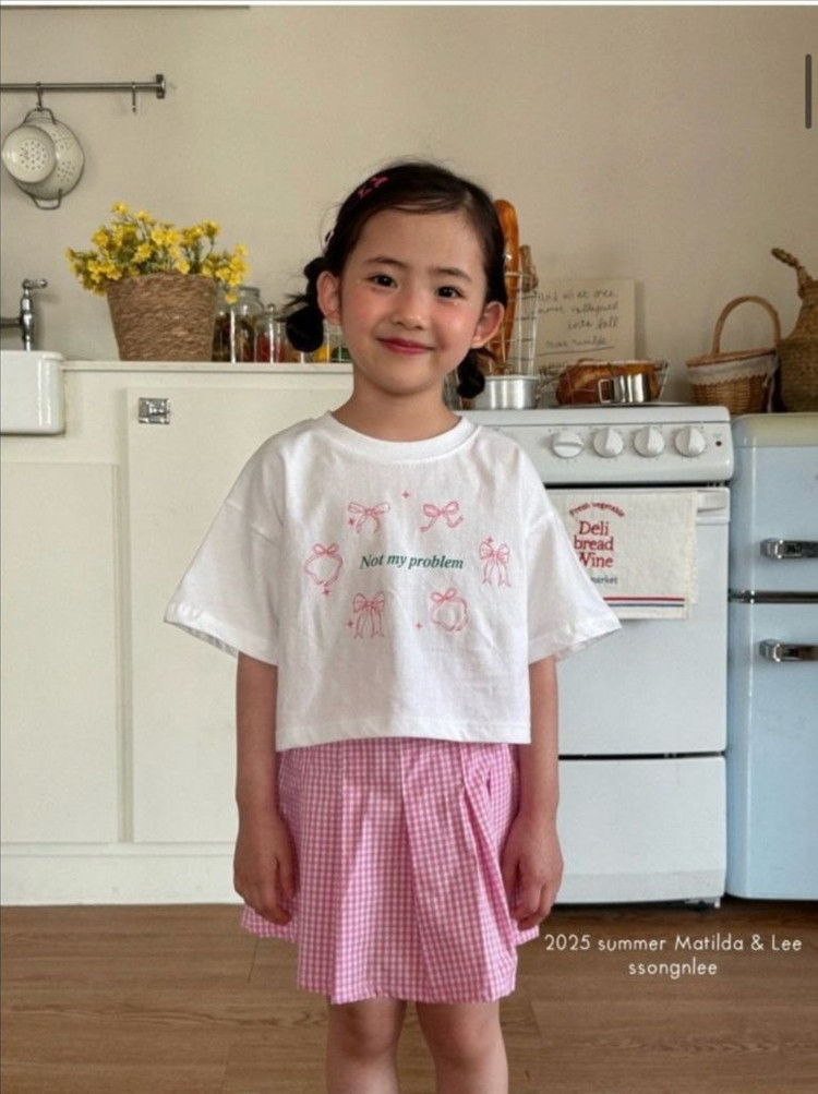 마틸다앤리 리본체크치마 세트 11호 이미지