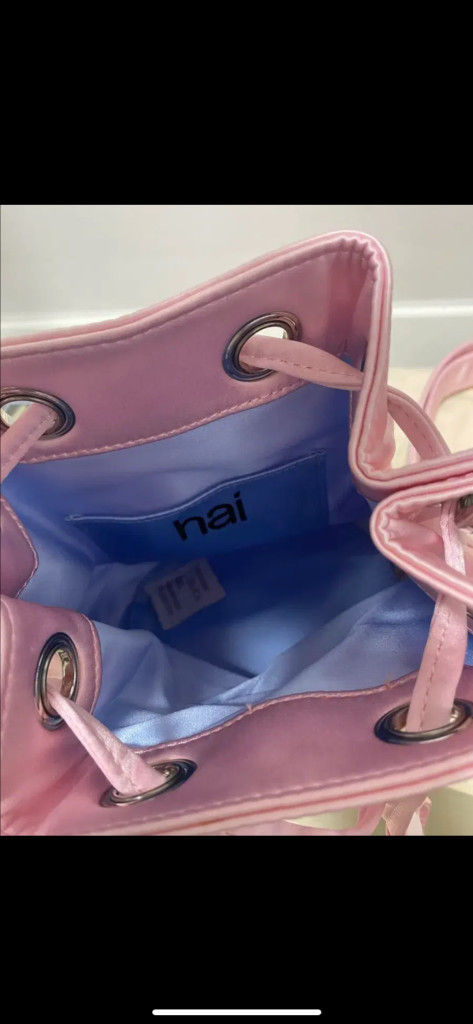 (새상품)HAI 하이 실크 알레그라백 복조리백 이미지