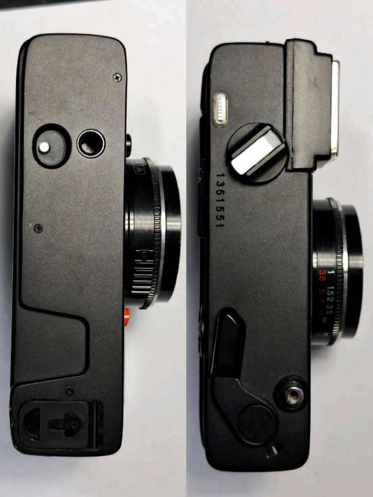 코니카 C35 EF 필름카메라 빈티지 레트로 로모 앤틱 감성 필카 일본 이미지