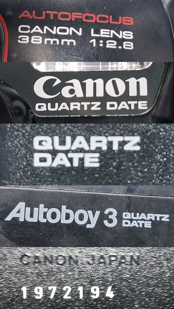 캐논 오토보이3 Autoboy3 필름카메라 / 빈티지 레트로 로모 앤틱 y2k 일본 감성 필카 촬영 사진 이미지