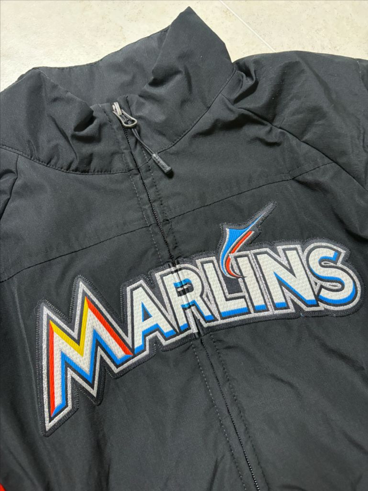 정품 마제스틱 MLB 마이애미 말린스 야구 점퍼 이미지