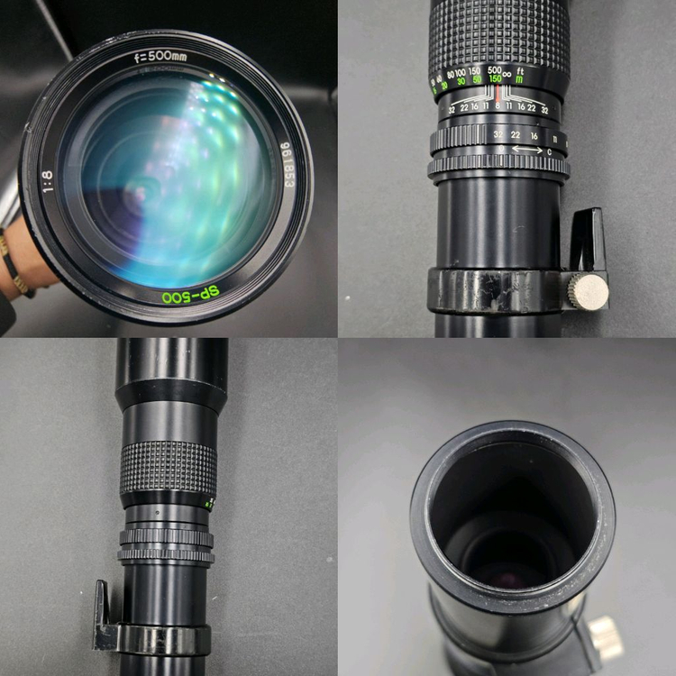 필름카메라 수동렌즈 망원렌즈 줌렌즈 단렌즈 캐논 펜탁스 니콘 이미지