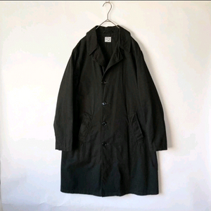 OrSlow 데님 코트 블랙 M 이미지