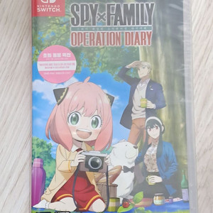 닌텐도 스위치 미개봉 스파이 패밀리 오퍼레이션 다이어리 이미지