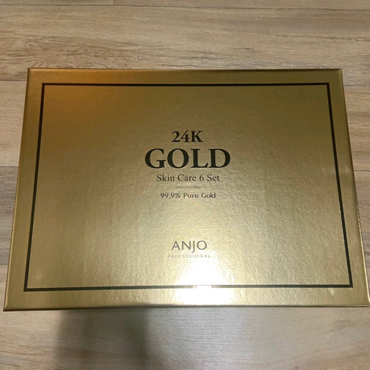 초특가 앙쥬 프로페셔날 24k 골드 스킨케어 8종 세트 (+선물용쇼핑백 이미지