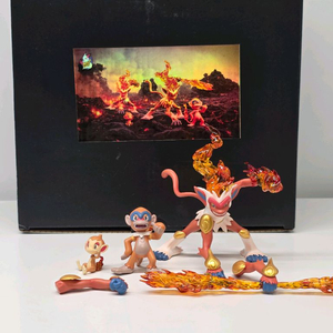 포켓몬 스케일월드 1/20 레진 my 초염몽 진화트리 피규어 판매합니다 이미지