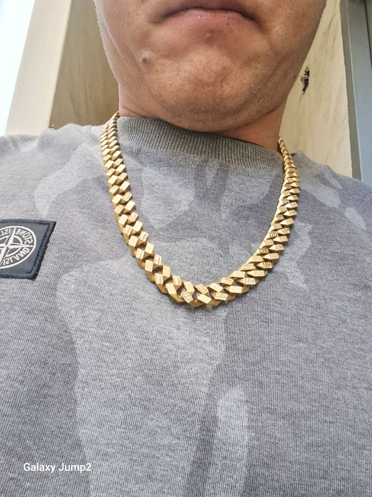 18k 팔각팔찌 목걸이 판매합니다 이미지