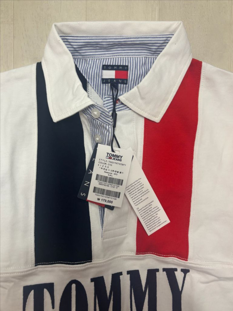 타미힐피거 럭비티셔츠 26ss 스몰사이즈 이미지