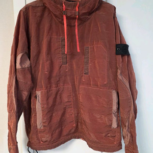 스톤아일랜드 쉐도우프로젝트 나일론 메탈 스트라이프 후드 아노락 [L] 이미지