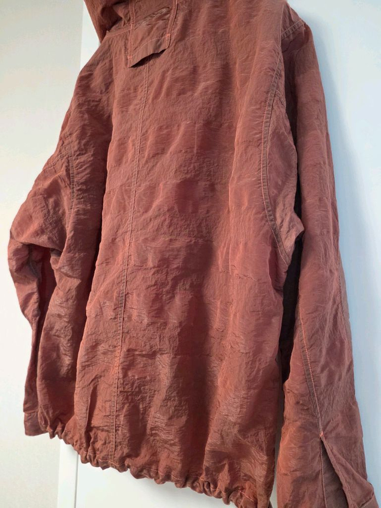 스톤아일랜드 쉐도우프로젝트 나일론 메탈 스트라이프 후드 아노락 [L] 이미지