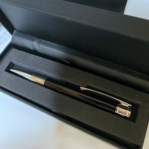 [새상품] 듀퐁 볼펜 블랙 래커 팔라듐 이미지