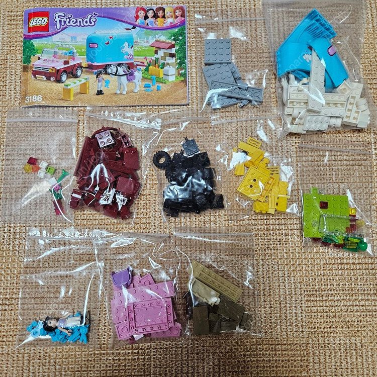 엠마의 말 운반 트레일러 3186 레고프렌즈 이미지