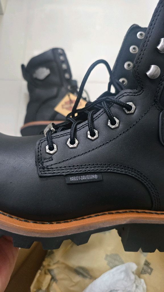 할리데이비슨 부츠 워커 구두 신발 이미지