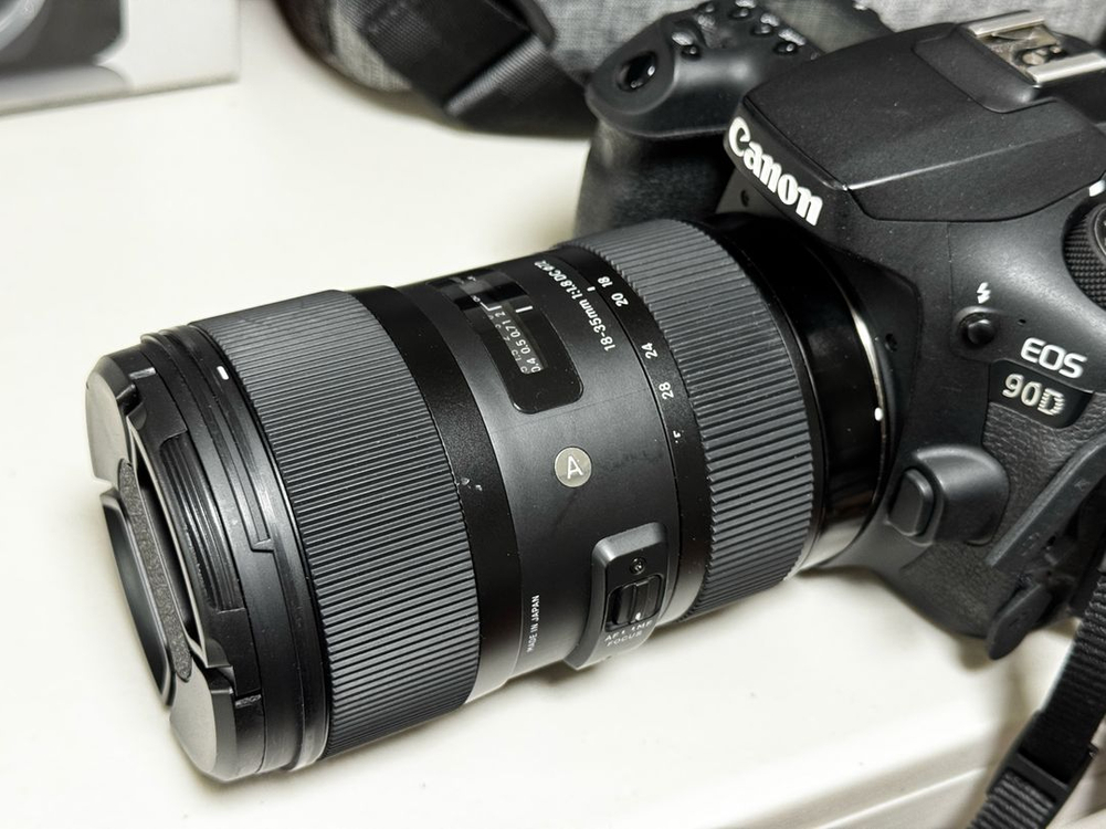 캐논 EOS 90D + SIGMA F1.8 18-35 ART 이미지