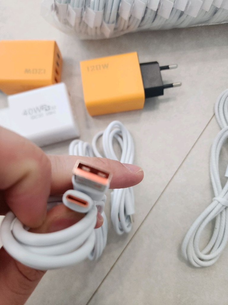 충전기 어댑터 USB C타입 케이블 미개봉 새상품 초고속충전케이블 이미지