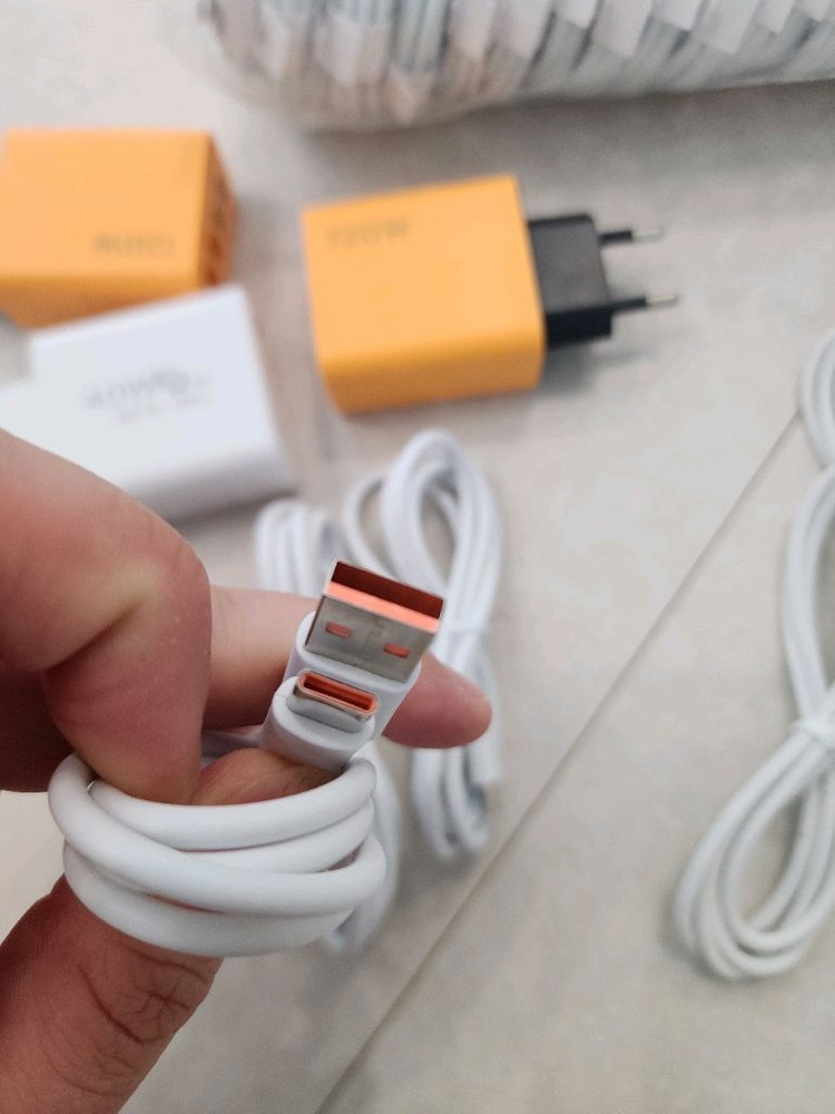 충전기 어댑터 USB C타입 케이블 미개봉 새상품 초고속충전케이블 이미지