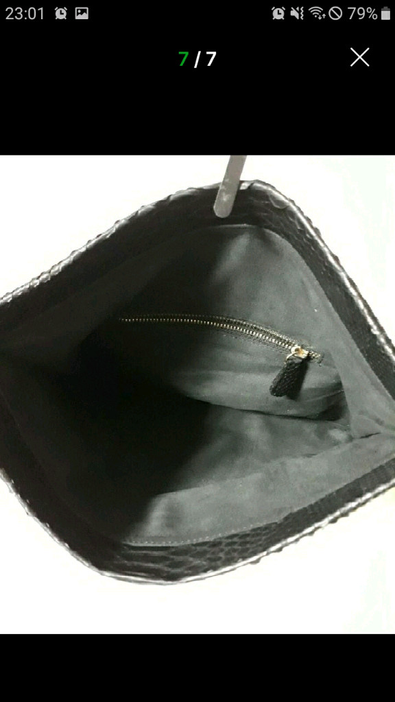 새제품 리얼 아나콘다 가죽 가방 뱀가죽 클러치 핸드백 숄더백 토트백 미니백 블랙 크로스백 이미지