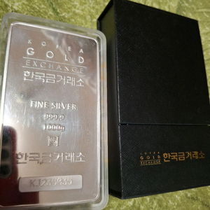 순은 실버바 1kgㅡ한국금거래소 이미지