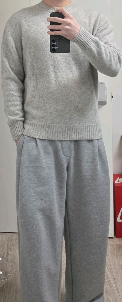 유니온블루 캐시미어 울 니트 이미지