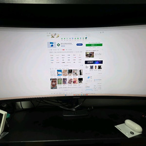 크로스오버 38lg3(38인치 커브드 와이드 3840 1600 165hz) 이미지