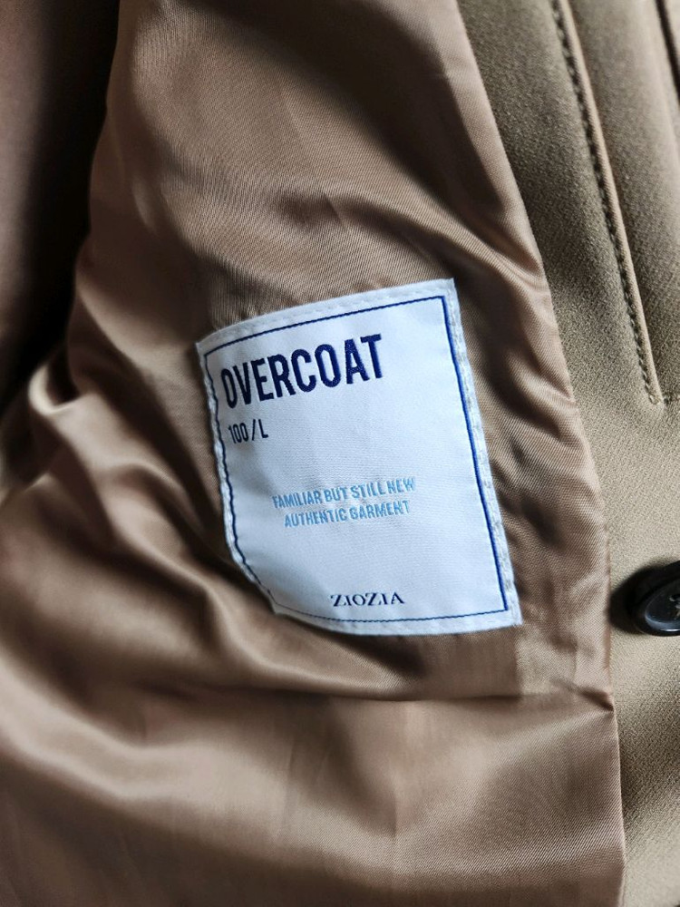 지오지아 오버핏 싱글 트렌치코트 이미지