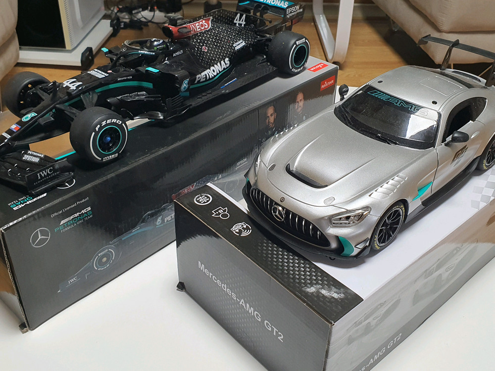 라스타 메르세데스 RC카 2대 개별/일괄 판매 이미지