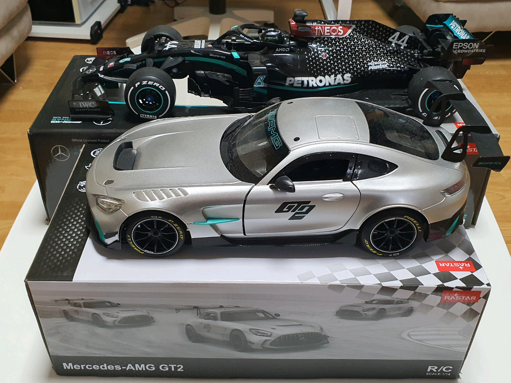 라스타 메르세데스 RC카 2대 개별/일괄 판매 이미지