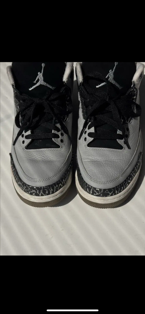 조던3 레트로 울프 그레이 260사이즈 이미지