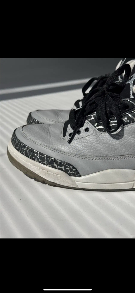 조던3 레트로 울프 그레이 260사이즈 이미지