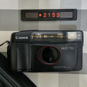 캐논 오토보이 텔레 6 DATE 하프 필름카메라 파우치포함 이미지