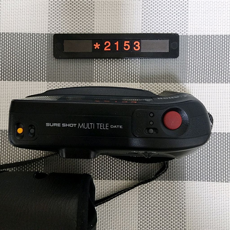 캐논 오토보이 텔레 6 DATE 하프 필름카메라 파우치포함 이미지