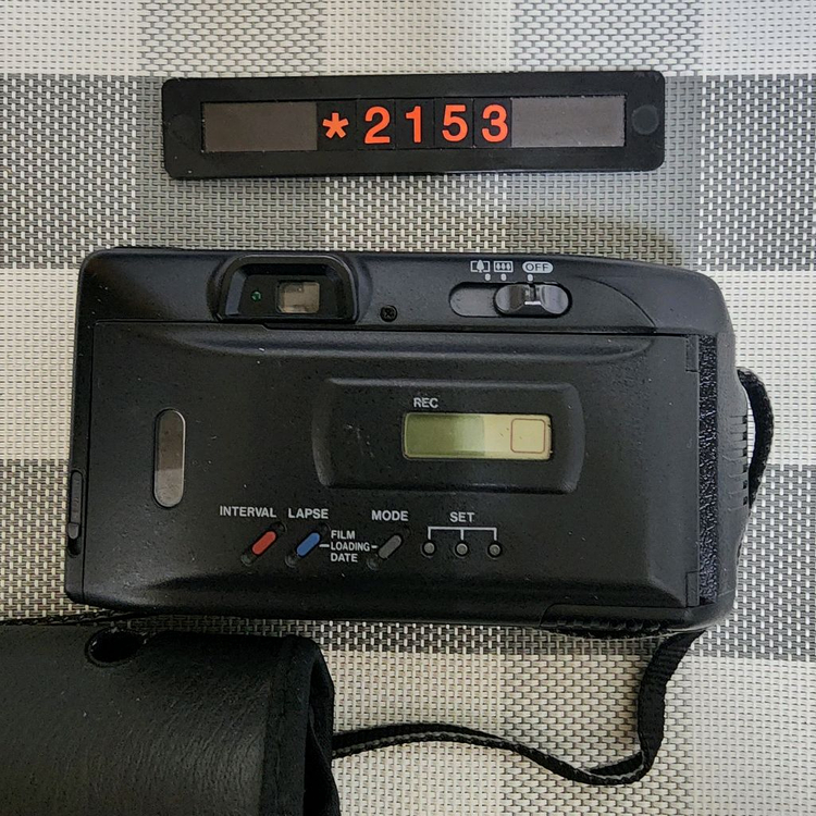 캐논 오토보이 텔레 6 DATE 하프 필름카메라 파우치포함 이미지