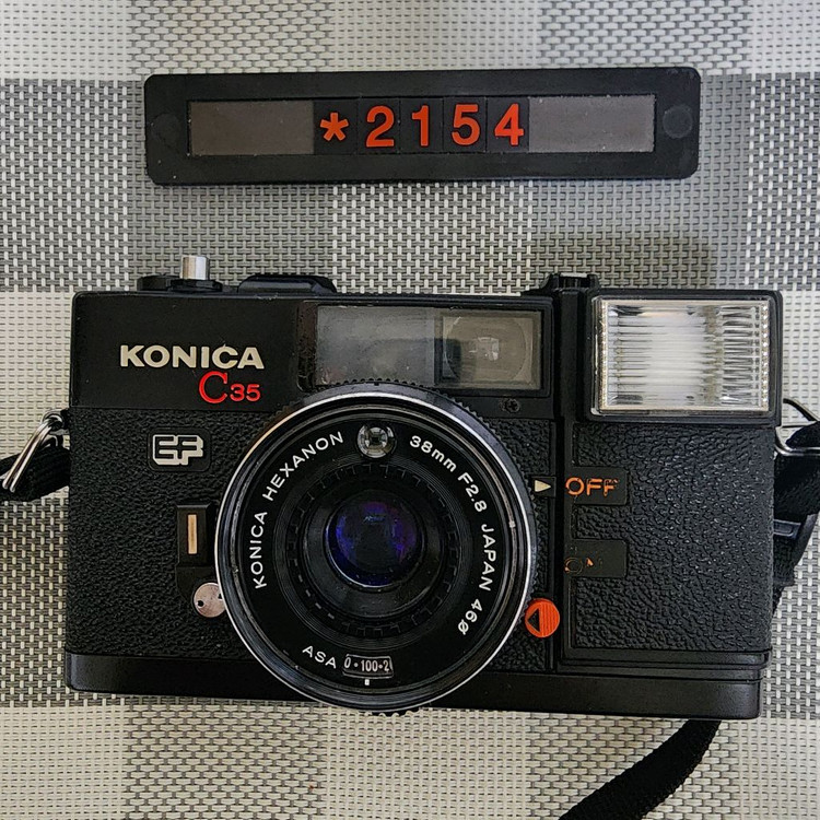 코니카 C 35 EF 필름카메라 이미지