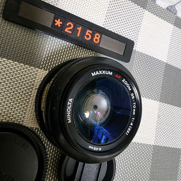 미놀타 AF 마운트 맥섬 35-70mm 줌렌즈 이미지