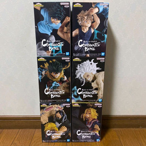 나의 히어로 아카데미아 콤비네이션 배틀 6종 일괄 이미지