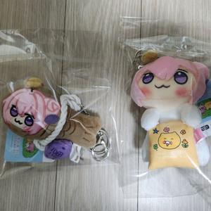 승리의여신 니케 카카오프렌즈 팝업스토어 도로롱 키링,데스크탑 인형 미개봉 이미지