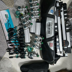 우경 12단 낚시받침틀 섶다리셋4+4+4 이미지