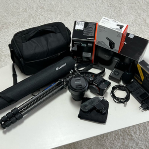 소니 A7M4, 2470GM2 외 촬영 장비 이미지