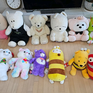 대형 인형 : 디즈니 90주년 기념 미니마우스, 케어베어, 야코, 푸우, 라바, 빵아, 스타벅스 베어 이미지