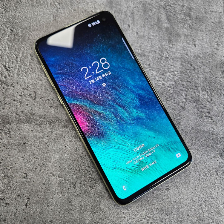 갤럭시s10e엘로우판매중고폰정상해지 이미지