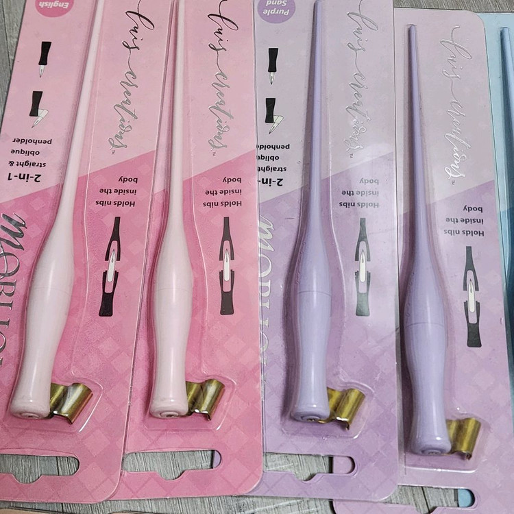 영문캘리그라피 카퍼플레이트용 오블리크 딥펜 홀더 이미지