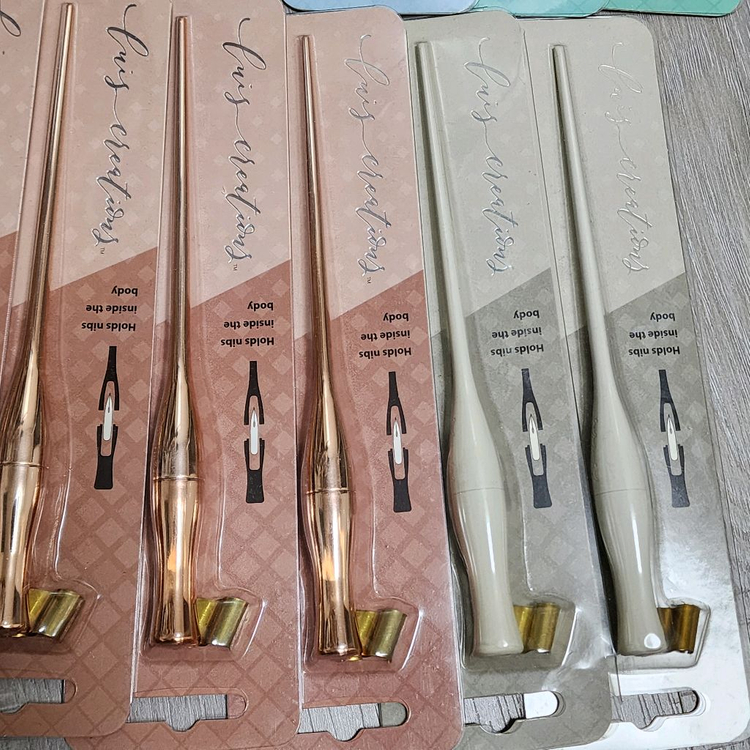 영문캘리그라피 카퍼플레이트용 오블리크 딥펜 홀더 이미지