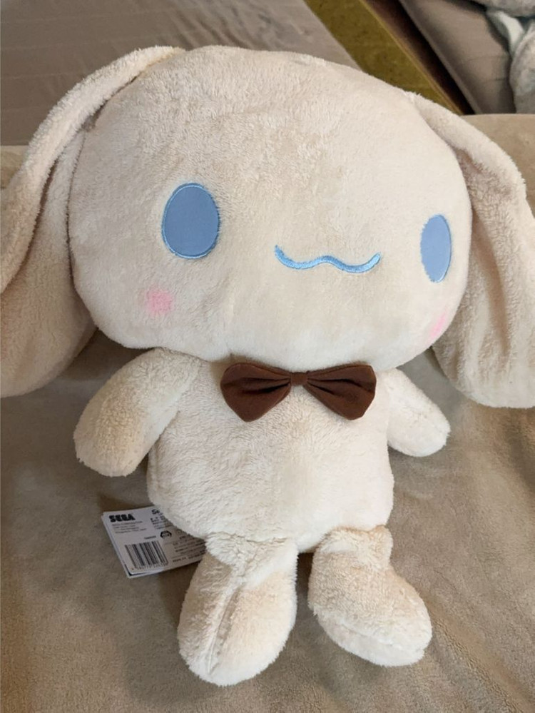 산리오 고전 시나모롤 모카 슈퍼 라지 인형 이미지