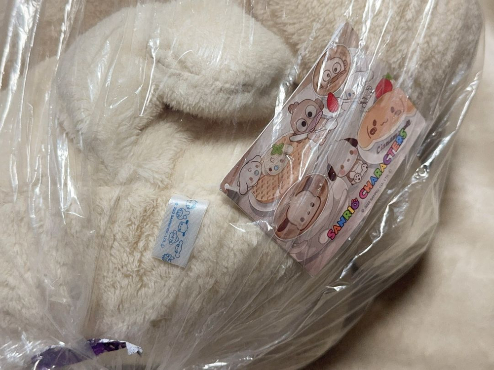 산리오 고전 시나모롤 모카 슈퍼 라지 인형 이미지