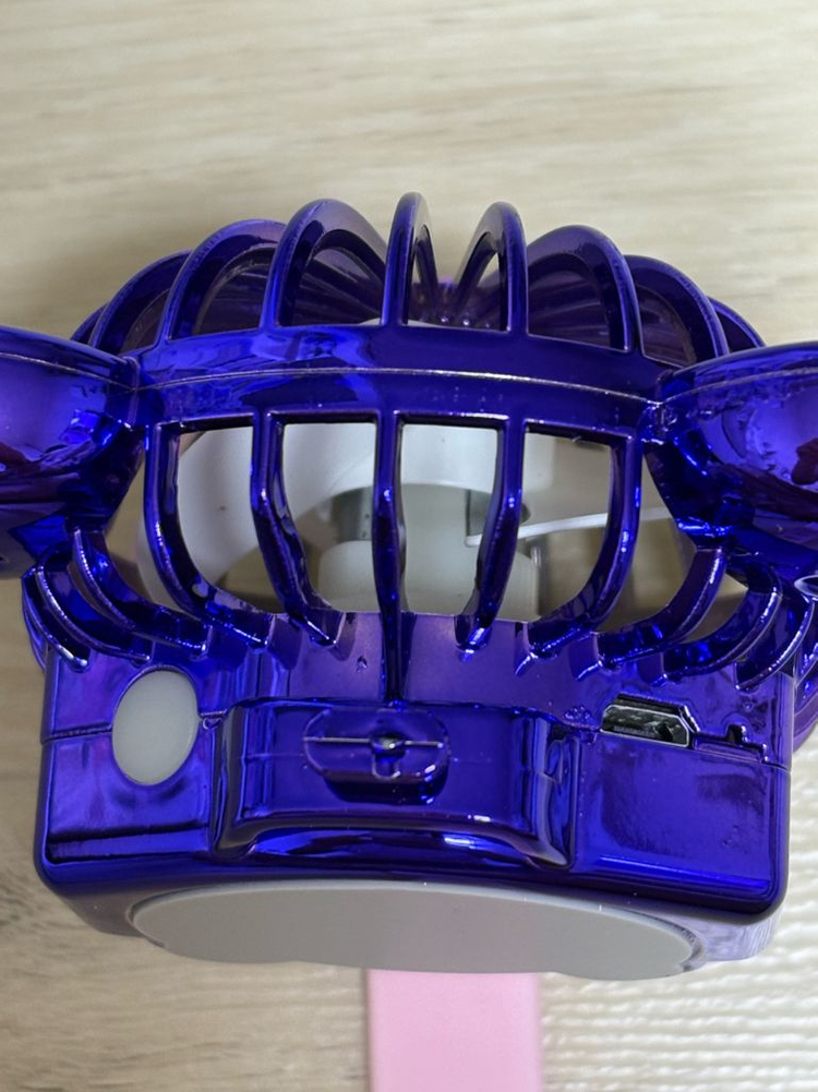 시계형 목걸이형 휴대용 손목 미니 선풍기 새상품 이미지