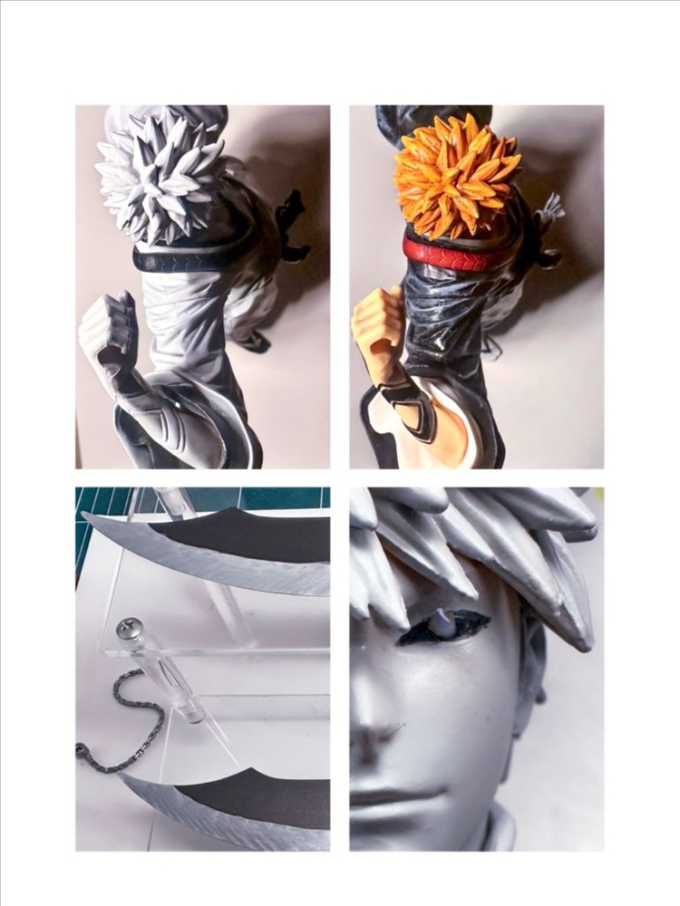 블리치피규어 이치고 애니 도색 리페인트 쿠로사키 시로사키 화이트 리페인팅 레진 참월 피규어도색 요청작 이미지